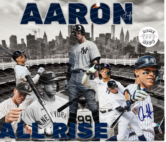 Aaron Judge 20oz Tumbler Wrap Digitial Download